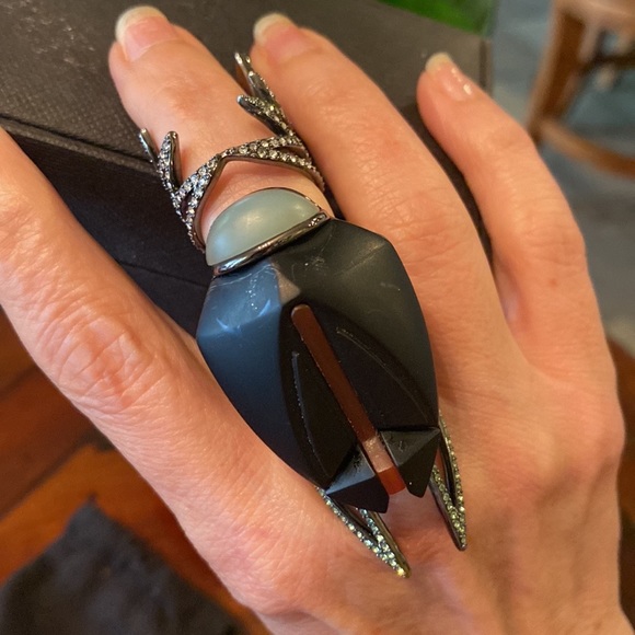 Eddie Borgo winged scarab ring - Picture 4 of 6